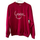 Vintage Yoga Cat Sweatshirt Hanes Large