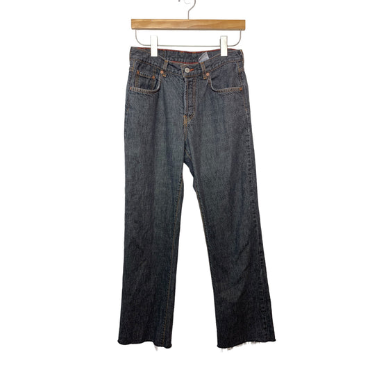 Vintage Lucky Brand Dungarees Straight Leg Denim Jeans Button Fly 8 29