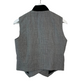Vintage British Khaki Wool Plaid Vest Equestrian Hunting Suiting Made in the USA 4