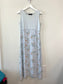 Vintage 1990s Molly Malloy Maxi Dress and Matching Cardigan Medium