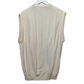 Vintage 90s Cross Creek Sweater Vest Cream Knit Made in the USA Medium