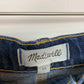 Madewell Dark Wash Denim Jean Skirt 24
