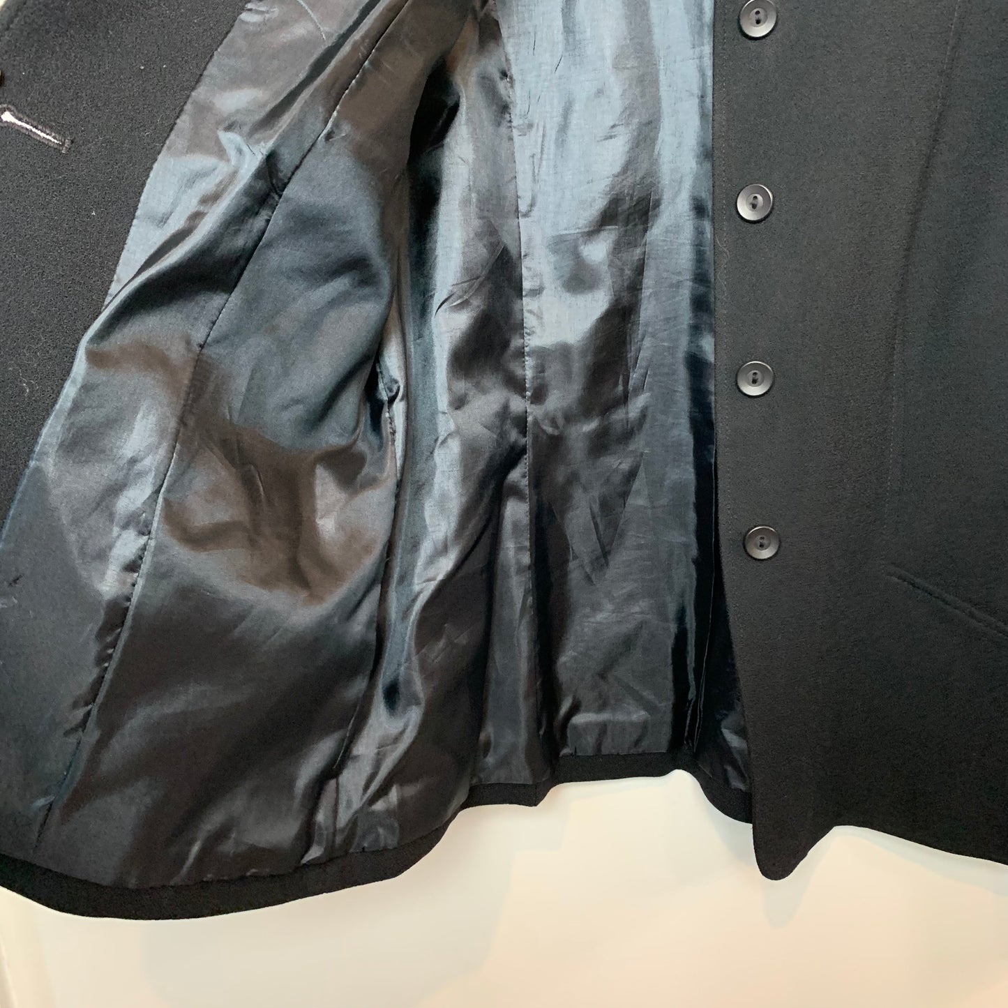 Vintage 90s Pendleton Wool Black Blazer Jacket 10 Made in the USA
