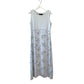 Vintage 1990s Molly Malloy Maxi Dress and Matching Cardigan Medium