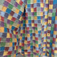 Vintage The Territory Ahead Patchwork Quilted Button Down Collared Shirt XL Cotton