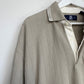 Oak Creek 90s Y2K Sweatshirt Pullover Collared Neutral Polo Oatmeal Size XL