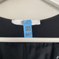 MaxMara Color Block Sheath Dress Blue and Black Geometric 42