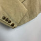 Ralph Lauren Blue Label Tan Suede Leather Blazer Jacket 12