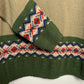 Vintage Bobbie Brooks Fair Isle Knit Sweater Small