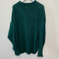 80s Jantzen Sport Chunky Knit Sweater Forest Green XL