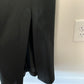 1970s Vanity Fair Black Kaftan Dress Maxi Made in the USA Small Caftan