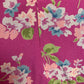 Y2K Gap Floral Midi Dress Pink Rayon Small