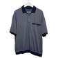 Safe Harbor Polo Shirt Navy Blue Patterned XL