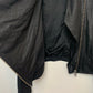 Helmut Lang Black Lamb Leather Biker Jacket Moto Zip Front Small