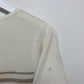 Vintage 90s Casual Corner Neutral Ribbed Baby Tee Small