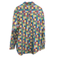 Vintage The Territory Ahead Patchwork Quilted Button Down Collared Shirt XL Cotton