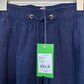 New with Tags Lilly Pulitzer Aden Pants Navy Blue Linen Medium