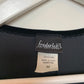 Vintage 90s Fredericks of Hollywood Black Velvet Dress Medium Made in the USA