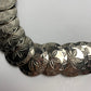 Vintage Silver Dollar Stretch Cinch Belt