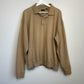 90s Walter Hagen Collared Pullover Polo Sweatshirt Tan Men's XL