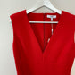 New with Tags LIKELY Nori Red V Neck Midi Dress 6