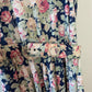 Vintage 1980s Jessica Howard Floral Midi Dress with Belt 10