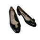 Salvatore Ferragamo Vera Pumps Black Leather 9.5