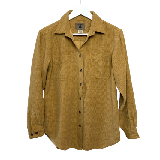 90s St. John's Bay Brown Shirt Jacket Shacket SP