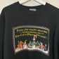 Vintage 90s Lee Cat's Meow Village Christmas Sweatshirt Made in the USA XL
