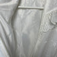 1970s Carho White Lace Midi Dress Made in West Germany XXS Gunne Sax Style