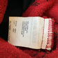 90s Tsunami Horse Fleece Jacket Red and Black with a Collar Size Small