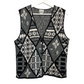 Classic Elements 80s 90s Sweater Vest Patchwork Argyle Size Medium Button Down