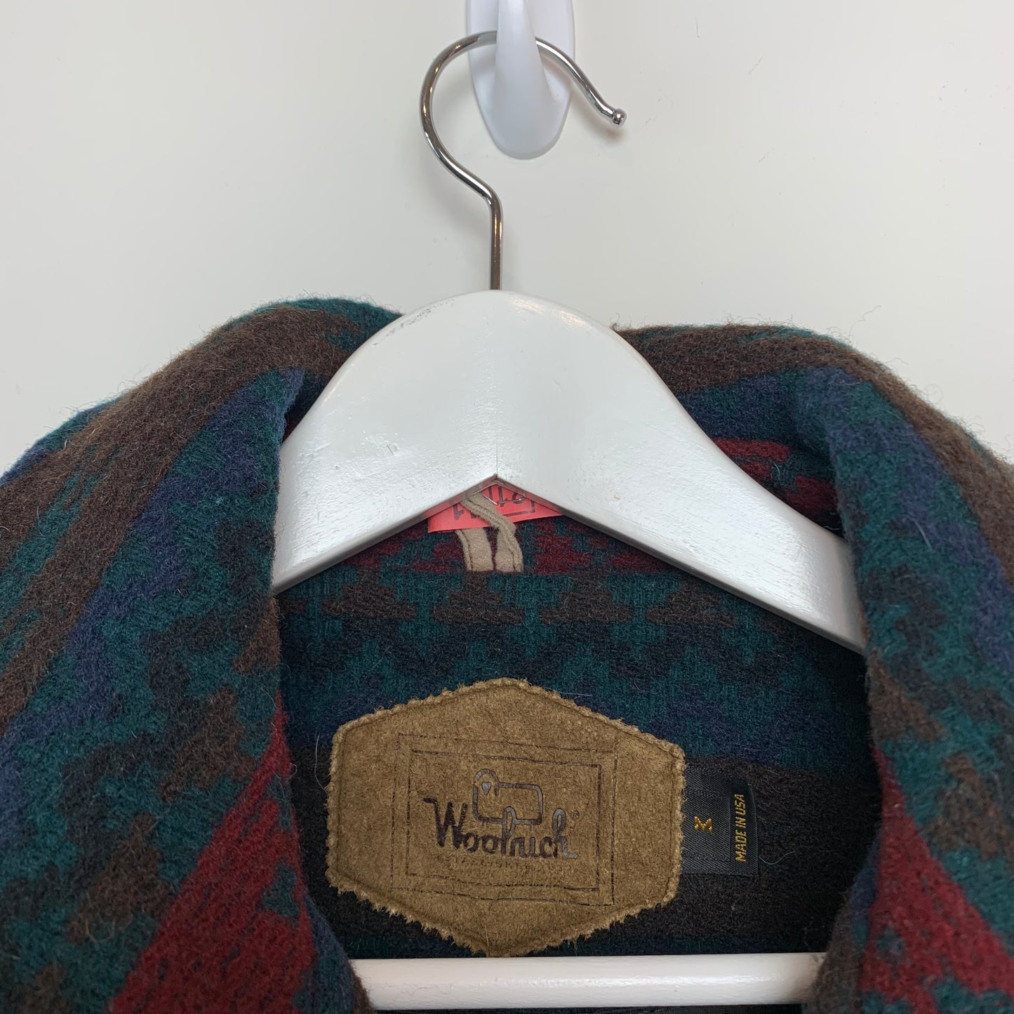 Woolrich top aztec coat