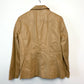 90s Y2K Wilsons Leather Tan Leather Jacket Blazer Medium