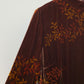 Vintage 90s Liz Claiborne Velvet Maxi Dress Long Sleeve Mock Neck 12