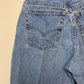 Vintage Levi's 550 Relaxed Fit Tapered Leg High Rise Straight 9 28”