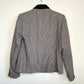 90s Stirling Cooper Plaid Cropped Blazer Single Button Size XS Petite Rainbow Wool