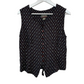 Vintage 90s New York Style Coordinating Vest and Pants Set