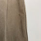 90s Lands' End Brown Denim High Rise Mom Jeans 14 Tall Cotton Made in the USA 32”