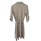 J. McLaughlin Gilchrist Shirt Dress Catalina Cloth Tie Waist XS