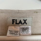 Flax Linen Beige Cream Tan Tunic Top Long Sleeve Blouse Small