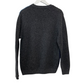 Vintage 90s Chunky Knit Grandpa Sweater Color Block Geometric Large