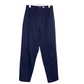90s Bugle Boy Navy Blue High Rise Trouser Pants Pleated Straight Leg 26 inch waist