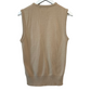 Vintage Classics Sweater Vest Camel V Neck Small