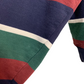 Vintage 90s Nautica Sweatshirt Mock Neck Turtleneck Striped Large