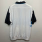 Vintage 90s Spalding Polo Shirt Color Blocked Large