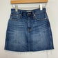 Madewell Dark Wash Denim Jean Skirt 24