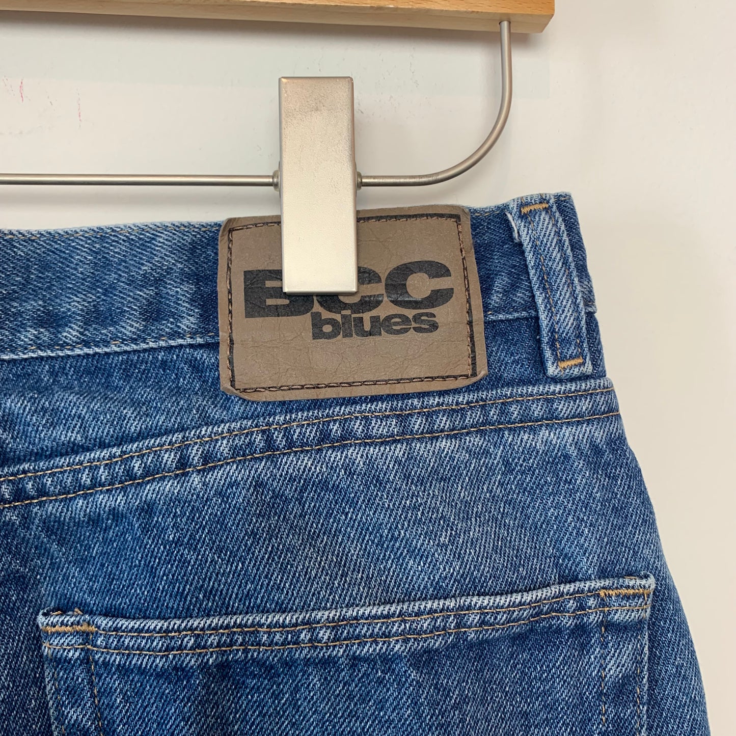 BCC Blues High Rise Straight Leg Denim Jeans 32 x 29 28''