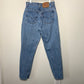 Vintage Levi's 550 Relaxed Fit Tapered Leg High Rise Straight 9 28”