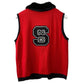 Castles Sport Knit Sweater Vest NCSU NC State University Wolfpack Medium